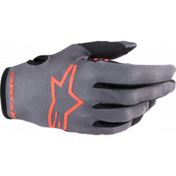 Manusi motocross Alpinestars radar, Gri/Rosu Manusi motocross Alpinestars radar, Gri/Rosu