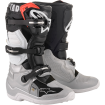 Cizme motocross pentru copii Alpinestars Tech 7S, Negru/Alb thumb