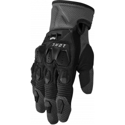 Manusi motocross Thor terrain army, Negru