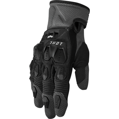 Manusi motocross Thor terrain army, Negru