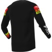 Bluza motocross FXR clutch MX23, Negru/Portocaliu thumb