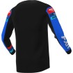 Bluza motocross FXR clutch MX23, Albastru/Negru/Rosu thumb