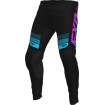 Pantaloni motocross FXR CLUTCH MX23, Negru/Albastru/Roz thumb