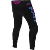 Pantaloni motocross FXR CLUTCH MX23, Negru/Albastru/Roz thumb