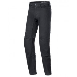 Blugi moto Alpinestars compass pro riding, Negru Blugi moto Alpinestars compass pro riding, Negru