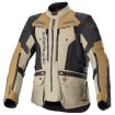 Geaca moto din textil Alpinestars bogota Pro Drystar®, Maro/Gri thumb
