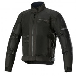 Geaca moto din textil Alpinestars crosshill wp air, Negru