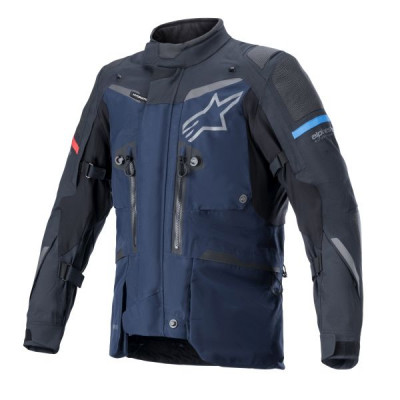 Geaca moto Alpinestars boulder gore-tex, Negru/Albastru
