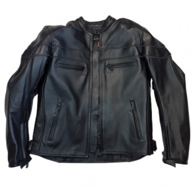 Geaca de piele ROADER, Negru