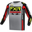Bluza motocross FXR clutch pro MX23, Gri/Galben thumb