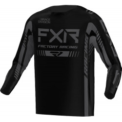 Bluza motocross FXR clutch pro MX23, Negru