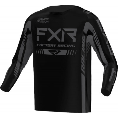 Bluza motocross FXR clutch pro MX23, Negru