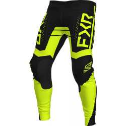 Pantaloni motocross FXR contender MX23, Negru/Galben