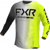 Bluza motocross FXR podium MX23, Negru/Galben