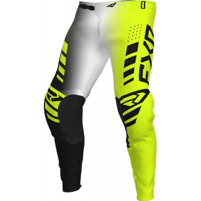 Pantaloni motocross FXR podium MX23, Negru/Galben