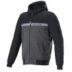 Hanorac moto Alpinestars chrome street, Negru thumb