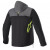 Hanorac moto Alpinestars Sherpa Sport Hoodie, Gri/Negru/Galben thumb
