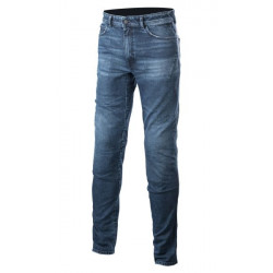 Blugi moto Alpinestars argon slim fit, Albastru Blugi moto Alpinestars argon slim fit, Albastru