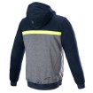 Hanorac moto Alpinestars chrome street, Albastru/Gri Hanorac moto Alpinestars chrome street, Albastru/Gri thumb