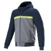 Hanorac moto Alpinestars chrome street, Albastru/Gri Hanorac moto Alpinestars chrome street, Albastru/Gri thumb