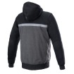 Hanorac moto Alpinestars chrome street, Negru thumb