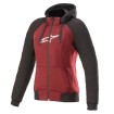 Hanorac dame Alpinestars Stella Chrome Sport, Negru/Rosu Hanorac dame Alpinestars Stella Chrome Sport, Negru/Rosu thumb