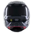 Casca motocross Alpinestars SM10 solid gloss, Negru/Gri thumb