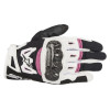 Manusi dame Alpinestars SMX-2 air carbon v2, Negru/Alb