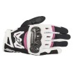 Manusi dame Alpinestars SMX-2 air carbon v2, Negru/Alb Manusi dame Alpinestars SMX-2 air carbon v2, Negru/Alb thumb