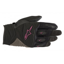 Manusi dame Alpinestars Stella shore, Negru/Roz