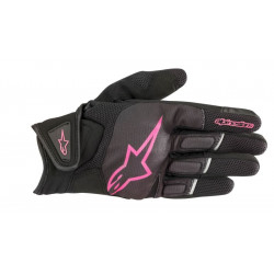 Manusi dame Alpinestars Stella atom, Negru/Roz