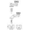 Sistem de montaj QUAD LOCK Fork Stem Mount thumb