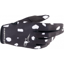 Manusi motocross Alpinestars radar, Negru/Alb Manusi motocross Alpinestars radar, Negru/Alb