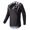 Bluza motocross Alpinestars Fluid Narin, Negru/Alb Bluza motocross Alpinestars Fluid Narin, Negru/Alb thumb