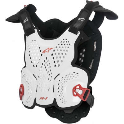 Armura de protectie Alpinestars A-1, Alb/Negru