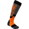 Sosete Alpinestars MX Plus 2, Gri/Portocaliu