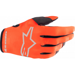 Manusi motocross pentru copii Alpinestars radar, Portocaliu/Negru
