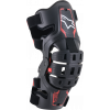 Genunchiere pentru copii Alpinestars Bionic 5S, Negru/Rosu