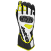 Manusi moto de piele SPIDI STR-6, Negru/Galben thumb