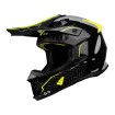 Casca motocross UFO intrepid, Negru/Galben thumb