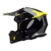 Casca motocross UFO intrepid, Negru/Galben thumb
