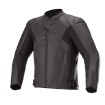 Geaca moto de piele ALPINESTARS FASTER V2 AIRFLOW BLACK/BLACK thumb