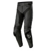 Pantaloni de piele Alpinestars missile V3 airflow, Negru thumb