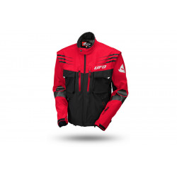 Geaca enduro UFO taiga, Rosu/Negru Geaca enduro UFO taiga, Rosu/Negru
