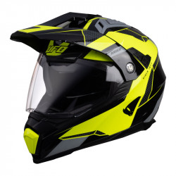 Casca enduro UFO aries, Negr/Galben Casca enduro UFO aries, Negr/Galben