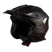 Casca moto UFO sheratan, Negru/Portocaliu Casca moto UFO sheratan, Negru/Portocaliu thumb
