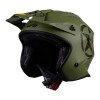Casca moto UFO sheratan, Verde