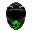 Casca enduro UFO intrepid, Negru/Verde thumb