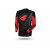 Bluza  motocross UFO kimura, Negru/Rosu thumb