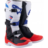 Cizme motocross Alpinestars tech 3, Alb/Negru/Rosu